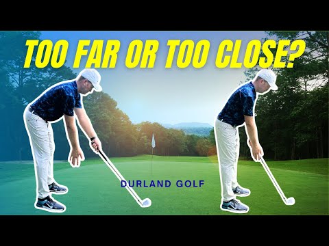 Too Far or Too Close? Here's the Spacing Fix You've Never Been Taught! — Durland Golf School instruction video