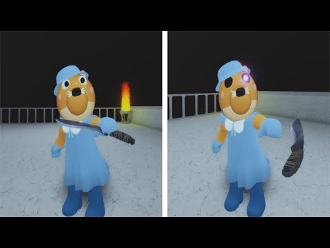 NEW PIGGY 2 INFECTED HARA vs  NON INFECTED HARA JUMPSCARE