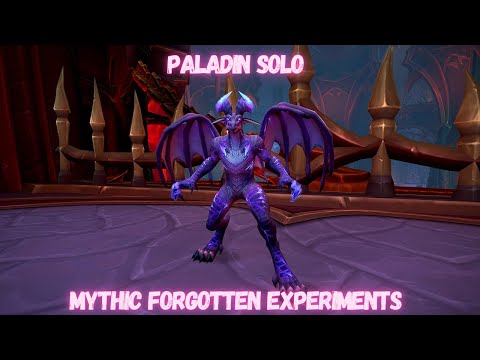 Paladin Solo Mythic Forgotten Experiments - Aberrus the Shadowed Crucible