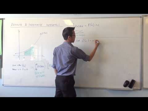 Definite & Indefinite Integrals
