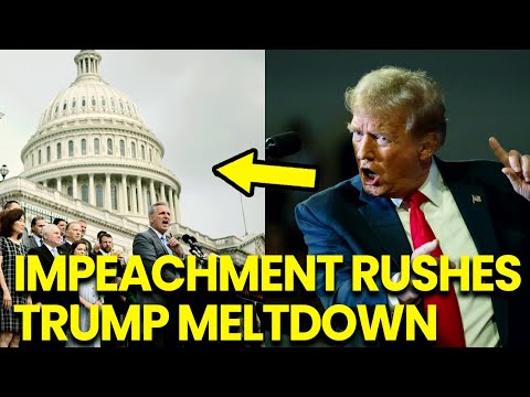 Capitol ERUPTS as Impeachment Papers RUSH in Trump SCREAMS in Rage!!