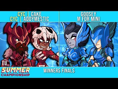 Cake & Addymestic vs Goosey & M for Mini - Winners Finals - Summer Championship EU Top 3