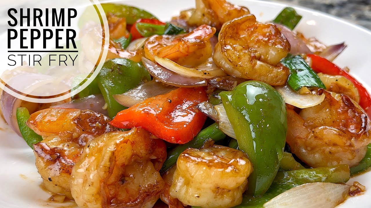 Shrimp and Pepper Stir Fry by Cook! Stacey Cook — recipe photo