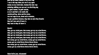 Future - Mind blown ft. 2 Chainz &amp; Waka Flocka Flame - Lyrics on screen