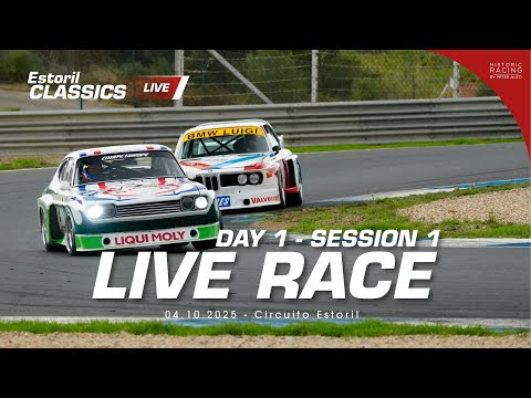 🇬🇧 Estoril Classics - Saturday, Live session 1 🔴