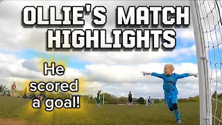 Ollie match highlights! He scored a goal
