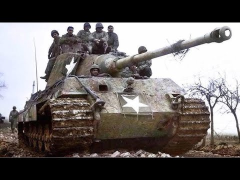 American Tankers Captured A Tiger I — Couldn't Believe It Only Got 120 Miles Per Tank