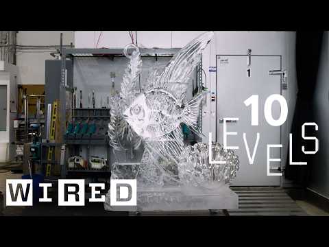 「氷彫刻」の技術を10のレベルで実演 | Levels | WIRED Japan