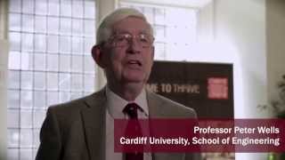 Video:  Prof Peter Wells receives the Sir Frank Whittle Medal from the Royal Academy of Engineering
