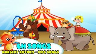 Animal Fair (2D) | More Nursery Rhymes &amp; Kids Songs - BH Songs