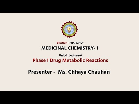 Phase I Drug Metabolism Reactions