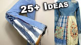 Budget-Friendly Fashion From Old Denim Jeans 👖 | 25+ DIY Sewing Ideas