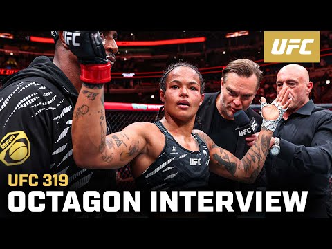 Karine Silva Octagon Interview | UFC 319