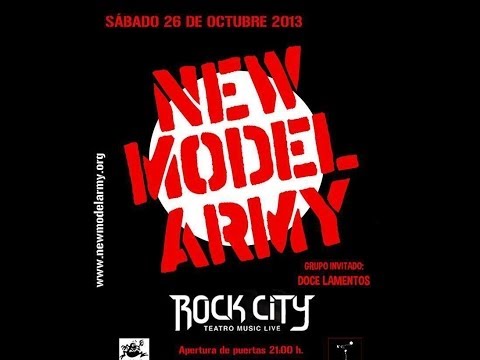 NEW MODEL ARMY-HERE COMES THE WAR EN VALENCIA Octubre 2013