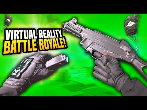 NEW VIRTUAL REALITY BATTLE ROYALE GAME - Virtual Battlegrounds VR Gameplay