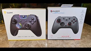 EasySMX X05 Pro vs Gamesir Nova 2 Lite Gaming Controller Unboxing and Review