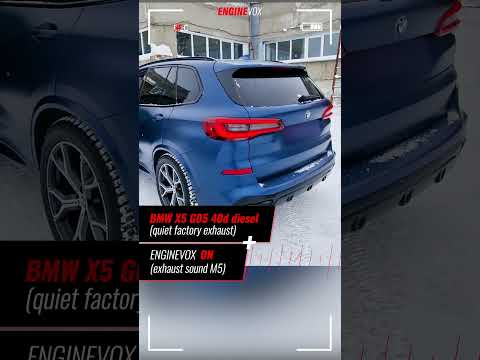 Thumbnail for Electronic active sound exhaust system BMW X5 G05 40d diesel #ENGINEVOX by BMW X5 (G05)