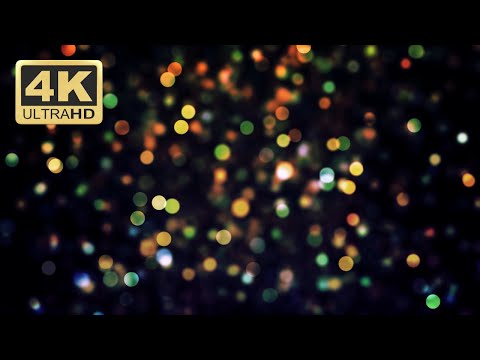 Motion Graphics Background Loop Part 6 - Abstract Lights /Particles Bokeh 4K - Free Download