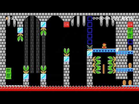 ★☆★ Lozo Blue Platforming ★☆★ by ClauCrazy 🍄Super Mario Maker 2 ✹Switch✹ #bwh