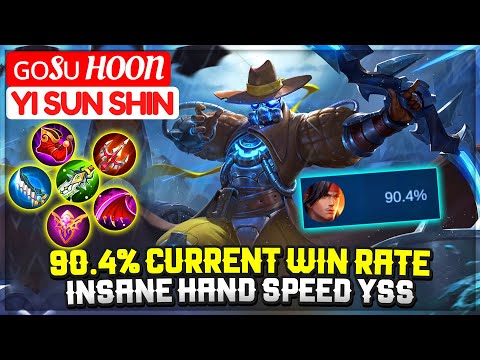 90.4% Current WIn Rate, Insane Hand Speed YSS [ Gosu Hoon Yi Sun Shin ] Mobile Legends