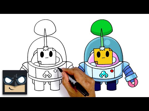 How To Draw Sprout 🌱 Brawl Stars