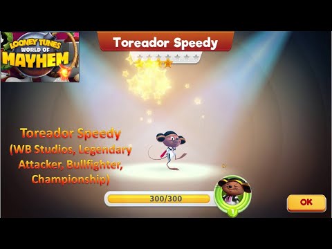 [*/\*] Looney Tunes World of Mayhem - Unlock Toreador Speedy (WB Studios, Legendary Attacker)