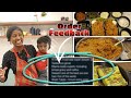 Food order feedback varadhukula tension thaangala/First food order in our home/1 kg chicken biryani