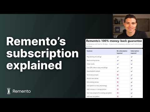 Preserving Family Story with Remento: Why You Have Nothing to Worry About Remento's Subscription