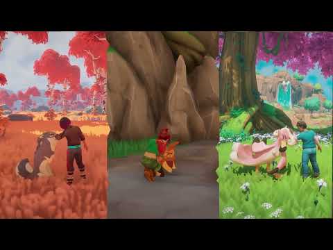 Temtem: Pioneers - You can pet all the Tems!