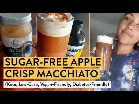 ☕ KETO STARBUCKS APPLE CRISP MACCHIATO RECIPE 🍂 | Sugar-Free, Low-Carb, Vegan & Diabetes Friendly