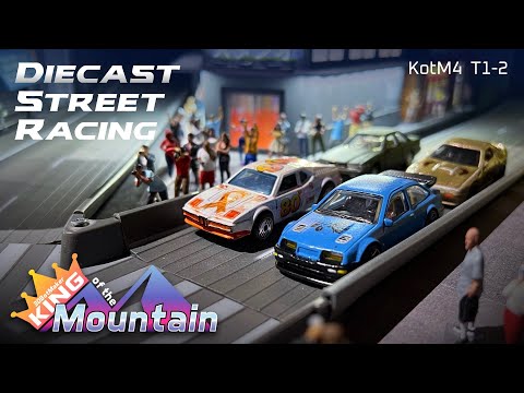 Diecast Street Race (KotM4 T1-2) Qualifying Round - Custom Modified 1/64 Cars