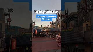 Rating Rides At Universal Studios Orlando. #universalorlandoresort #orlando #universalstudios