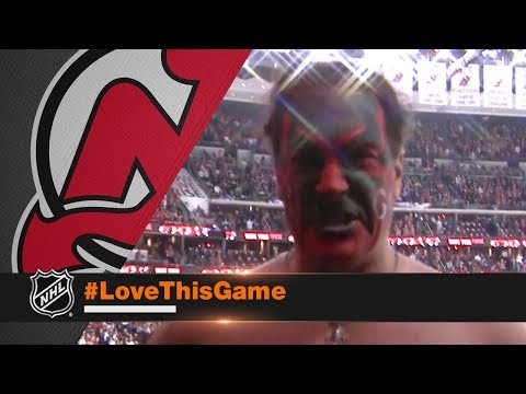 Seinfeld's 'David Puddy' Gets The Crowd Going Before Devils Game 4