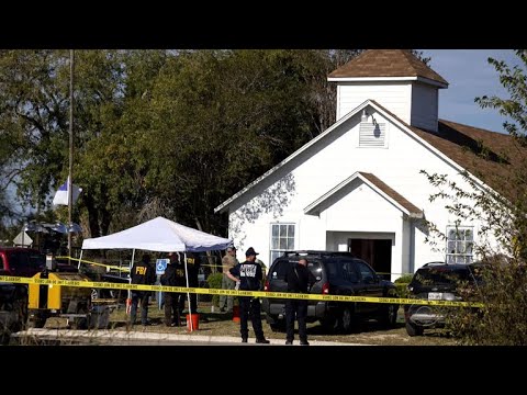 Shots fired inside Baptist church in Texas leaving dozens dead
