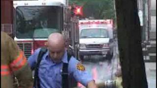 preview picture of video 'Lancaser city fire on St. Joseph Street'