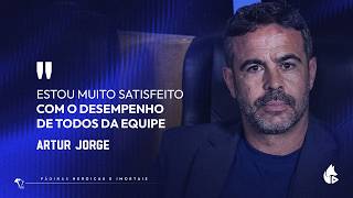 🦊🎙️ ENTREVISTA | ARTUR JORGE | BARCELONA-EQU 0 X 1 CRUZEIRO