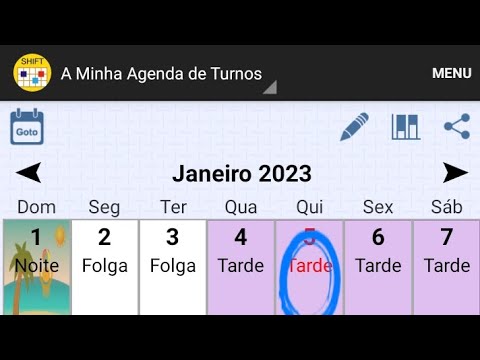 App Agenda de turnos Shift Calendar