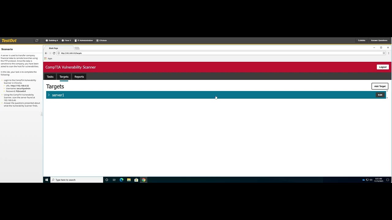 7.2.7   Scan for FTP Vulnerabilities