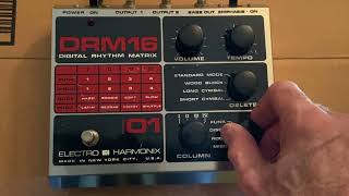 Video thumbnail for Electro Harmonix DRM16 Demo by Steve La Cerra
