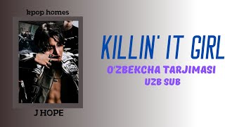 Download lagu j-hope ‘Killin' It Girl (feat. GloRilla) UZB SUB (Oʻzbekcha tarjimasi) killin it girl uzb sub mp3
