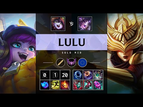 Lulu Mid vs Syndra - EUW Master Patch 25.S1.3