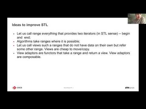 2021 Advanced C++ workshop - Ranges