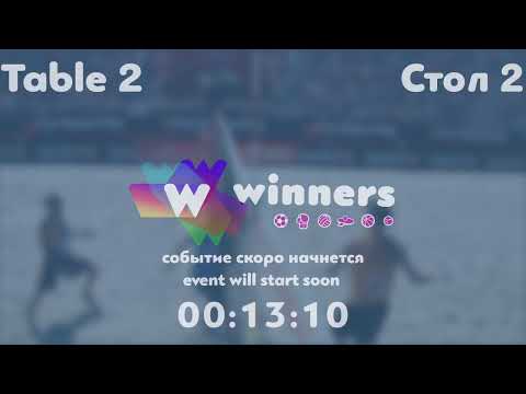 Winners League  31.08.21 Aristarkhov Serhii - Torhachov Ihor 17:30