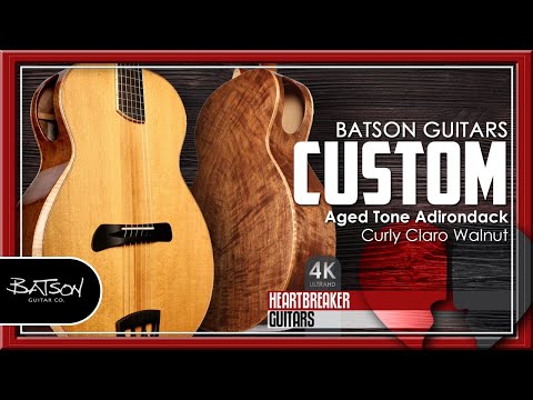 Batson Custom Aged Tone Adirondack Spruce / Curly Claro Walnut #N112-3K image 13