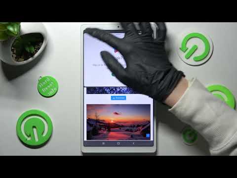 How to Use Split Screen Feature in Samsung Galaxy Tab A7 Lite - Dual Screen Function