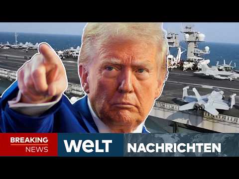 IRAN: Donnerschlag! Trump setzt Ultimatum! USA drohen mit Angriff! Mullahs reagieren I WELT LIVE