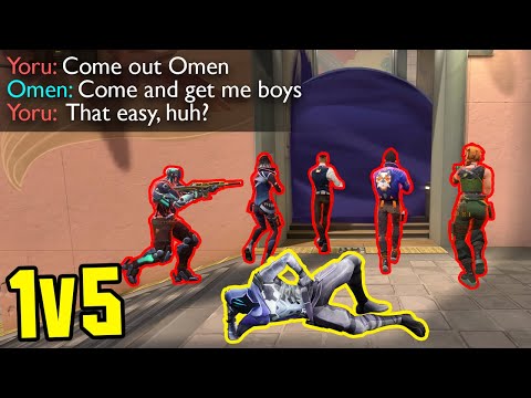 20 MINUTES OF UNBELIEVABLE 1v5's