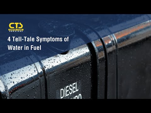 Top 4 Tell-Tale Symptoms of Water in Diesel Fuel