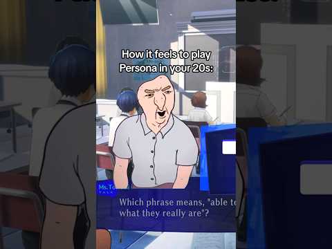 Playing #persona3reload as an adult be like