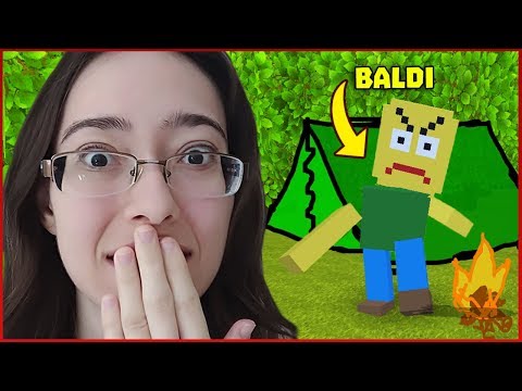 Acampamento do professor BALDI no Mini World !
